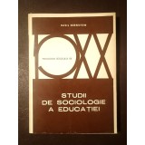 Basil Bernstein - Studii de sociologie a educației