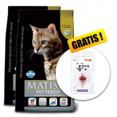 Farmina MATISSE hrană pentru pisici castrate 2x10 kg + Arpalit NEO GRATUIT