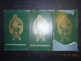 AL. I. AMZULESCU - BALADE POPULARE ROMANESTI 3 volume (1964, editie cartonata)