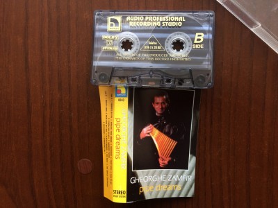 gheorghe zamfir pipe dreams 1994 caseta audio muzica pop romantica usoara clasica muzica din filme foto