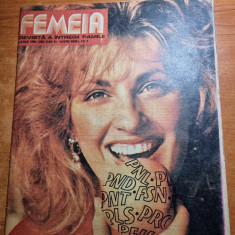 revista femeia aprilie 1990-art. petre roman,anda calugareanu