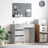 Birou Gri Beton Standard Depozitare Birou de scris Rectangular