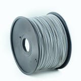 FILAMENT GEMBIRD pt. imprimanta 3d ABS 1.75mm diamentru 1Kg / bobina aprox. 400m topire 225-240 grC grey "3DP-ABS1.75-01-GR"