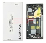 LCD+Touchscreen cu Rama Samsung Galaxy Note 20 Ultra / N985 BLACK Original Service Pack