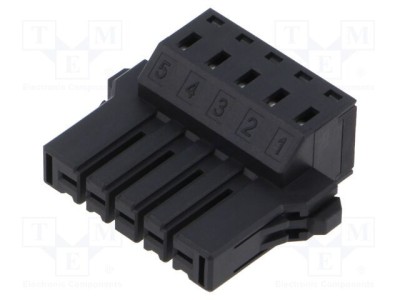 Regletă de conexiuni deconectabilă 5,08mm DEGSON ELECTRONICS cu 5 piste drept mufă foto