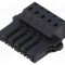 Regletă de conexiuni deconectabilă 5,08mm DEGSON ELECTRONICS cu 5 piste drept mufă