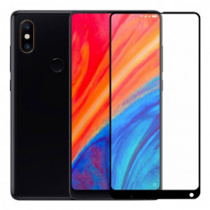 Folie protectie sticla securizata full size pentru Xiaomi Mi Mix 2S, negru foto