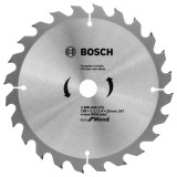 Bosch Eco for Wood - Panza fierastrau circular lemn 190x20/16x2.2 mm 24 dinti