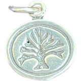 Pandantiv din argint 925 jolie silver, model banut cu pomul vietii, 18 x 12 mm, 1.6 g
