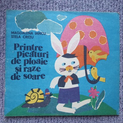 Printre picaturi de ploaie si raze de soare, Iancu, Cretu, 24 pag, stare fb foto