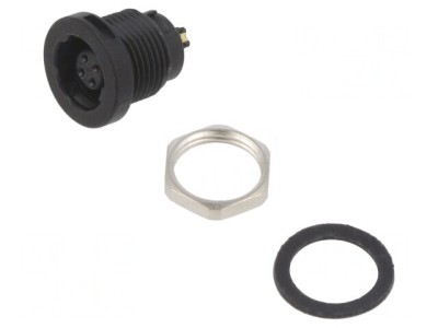 Conector Circular 4 Pin 125V Soclu Mamă Push-Pull foto