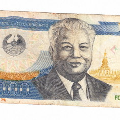 Bancnota Laos 10000 kip 2003, circulata, stare buna