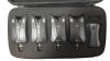 Set 4 Avertizori Pescuit Cool Angel, Statie, LED Veghe, Volum Sensibilitate Ajustabile, Valigeta