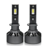 Cumpara ieftin Set 2 becuri auto LED H1, 12V, 180W, 6000K, Canbus, 16000Lm, BZRSH, IPF