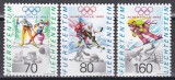 Liechtenstein 1991 - Jocurile Olimpice - Albertville, MNH, Nestampilat
