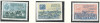 Argentina 1958 Mi 689/90 + 685 MNH - 100 de ani de timbre, Nestampilat