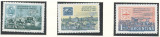 Argentina 1958 Mi 689/90 + 685 MNH - 100 de ani de timbre, Nestampilat