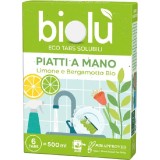 Tablete Eco pentru Spalat Vase Manual cu Lamaie si Bergamota 6buc