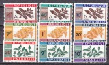 Rwanda 1963 fructe MI 27-35 MNH, Nestampilat