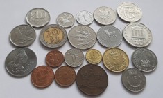 1. Lot monede incepatori - 20 monede - diverse tari foto