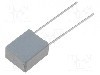 Condensator poliester, 100nF, 40V AC, 63V DC, VISHAY - BFC237018104