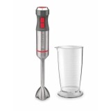 Blender vertical Zelmer ZHB4650, 1400W, TURBO, 4 lame, Control viteza, gri/inox