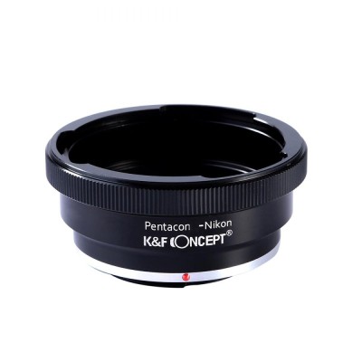 Adaptor montura K&amp;amp;F Concept Pentacon 6-Nikon de la Pentacon 6 Kiev 60 la Nikon KF06.066 foto