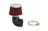 Filtru aer sport -&Oslash;28/30mm, cot 90 grade
