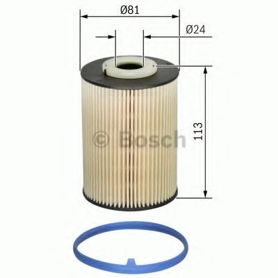 Filtru combustibil VOLVO S40 II (MS) (2004 - 2016) BOSCH F 026 402 128 foto