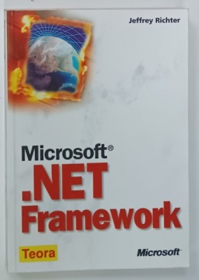 MICROSOFT. NET FRAMEWORK de JEFFREY RICHTER , 2002 foto