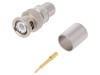 Conector BNC Tata TELEG&Auml;RTNER 50 Ohm, Crimp, Aurit, RG213, PTFE, Drept