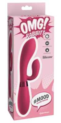 Vibrator Rabbit10 moduri de vibratie Mood (21,2 cm) foto