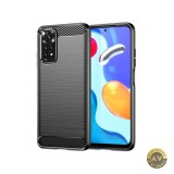 Husa pentru Xiaomi Redmi Note 11S / Note 11 Forcell Carbon Neagra