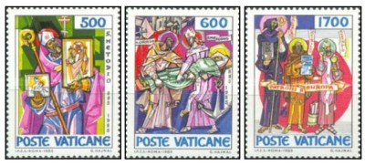 Vatican 1985 - Holy Methodius, serie neuzata foto