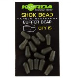 OPRITOARE KORDA SHOK BUFFER BEAD WEEDY GREEN 15BUC/PLIC