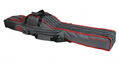Husa lansete Mikado Grey 3 compartimente 160cm foto