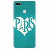 Husa silicon pentru Huawei Y6 Pro 2017, I Love Paris