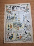 la smaine de suzette( saptamana lui suzette )-2 octombrie 1924-limba franceza
