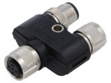 Splitter M12 5 pini masculin la 2 x M12 5 pini feminin PHOENIX CONTACT 1419933