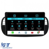 Navigatie Dedicata Fiat 500 (2007-2015), 9Inch, 6Gb Ram, 128Gb Stocare, Carplay Performance AutoTuning