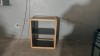 Raft Lemn Vintage Anii &#039;70 74x60x45cm Retro Mobila Second Hand Etajera Lemn Masiv