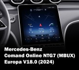 Update Harti Navigatie Mercedes-Benz Comand Online NTG7 (MBUX Gen.2) Europa 2024