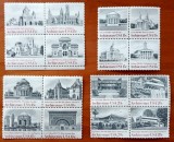 U.S.A-1979/82-''ARHITECTURA --AMERICANA''- 4 BLOCURI de 4val''.- (Cat Scot=20$)-mnh-netampilat-Vezi-Scan