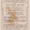 Socec &amp; Co Librarie Papetarie Ateliere Grafice BUCURESTI 1921