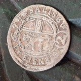2 kreuzer 1674 argint , Statele Germane