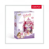 Cumpara ieftin Cubic Fun - Puzzle 3D si Stickere Aniversarea Printesei 95 Piese, CubicFun