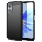Husa Oppo A17 Techsuit Carbon Silicone, negru