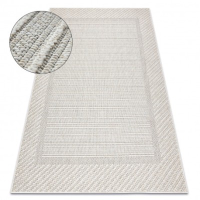 Covor JERSEY 19261 gri - Cadru, structurale, bucla BOHO, 80x150 cm foto