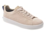 Cumpara ieftin Pantofi sport GEOX bej, D658KD, din piele intoarsa