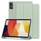 Husa Xiaomi Redmi Pad SE 11 Techsuit Flex Trifold Pen, verde deschis